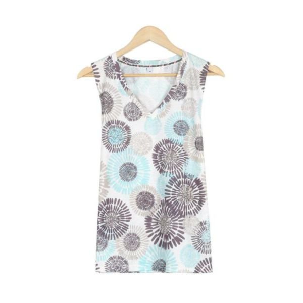 Dandelion V-Neck Sleeveless Top